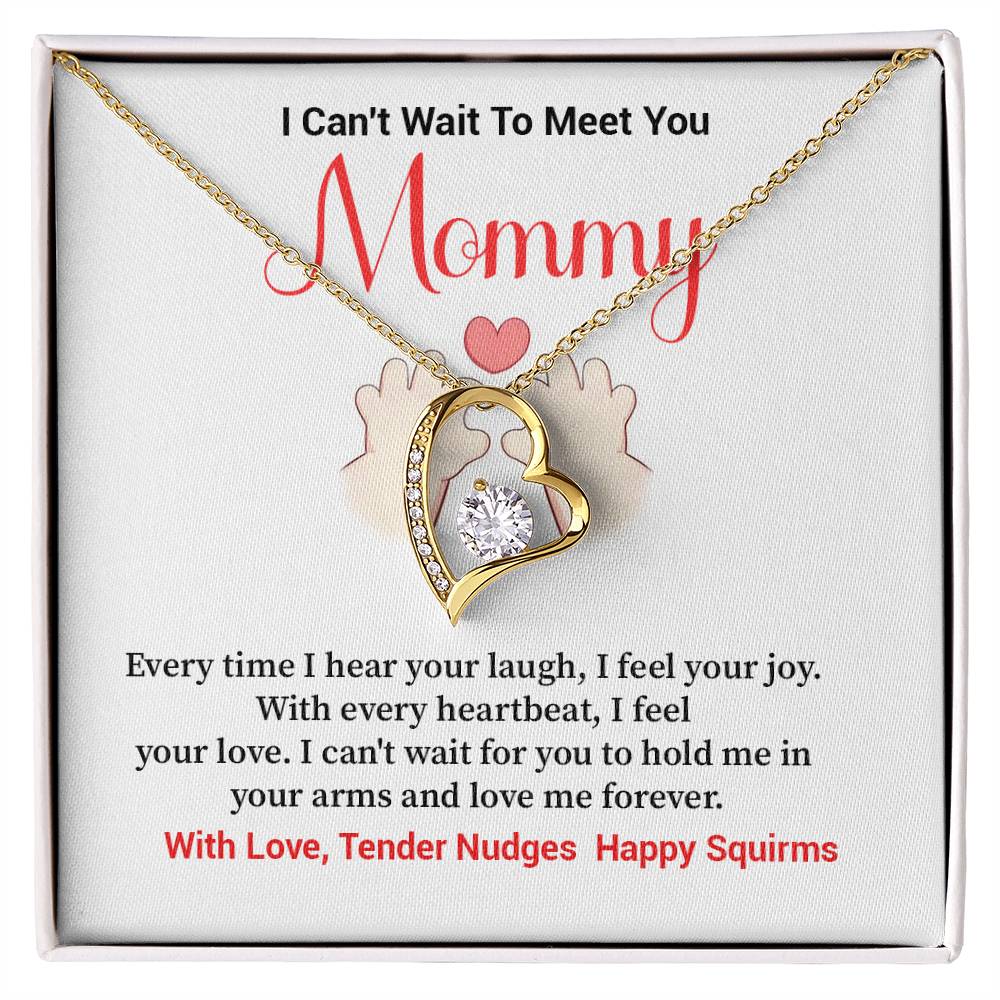 Baby Bump to Mommy Necklace – Heartfelt Gift Box