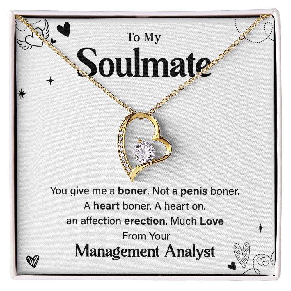 Funny Soulmate Gift from Analyst – Message Card Box