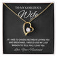 To My Gorgeous, Heartfelt Necklace For Wife Loving Jewelry For Romantic Love Sweet Pendant For A Special Bond Sentimental Necklace Heartwarming Gift From Husband Sentimental Pendant Appreciation Necklace Thoughtful Gift Special Necklace