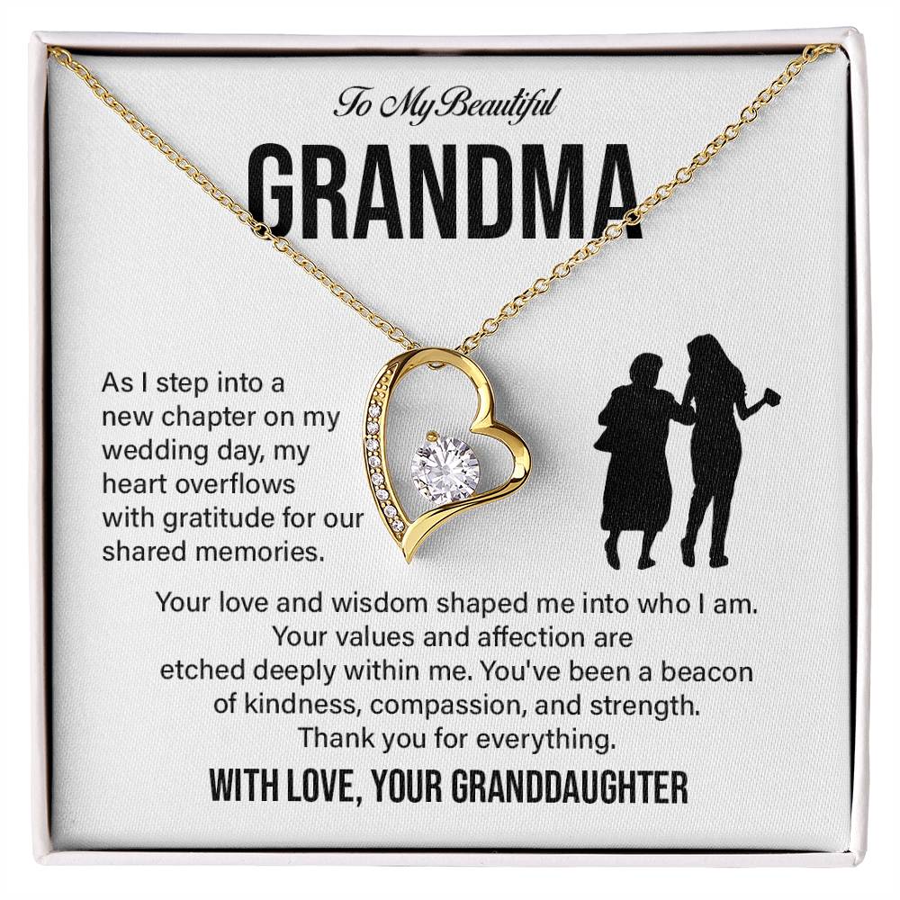 To My Beautiful GRANDMA As I step into a new.