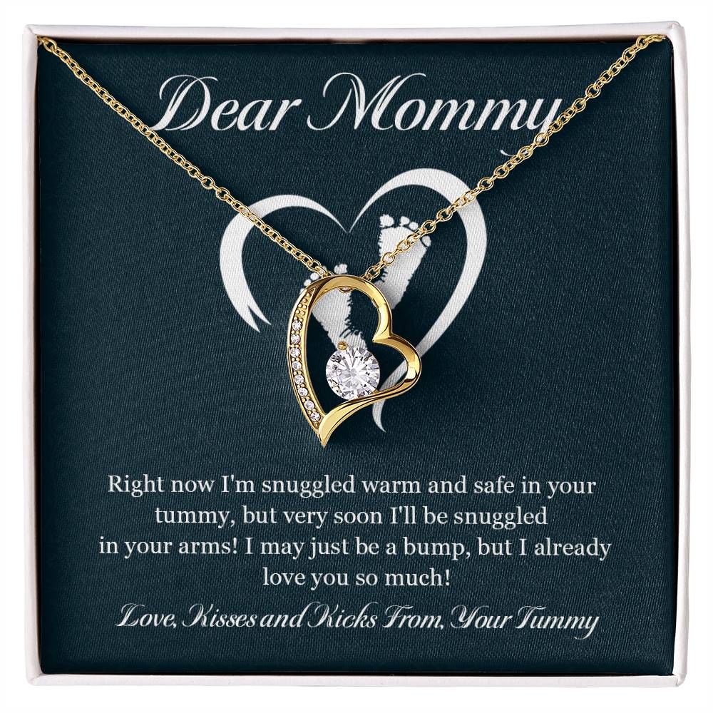 Pregnancy Necklace Gift for Mommy – From Baby Bump
