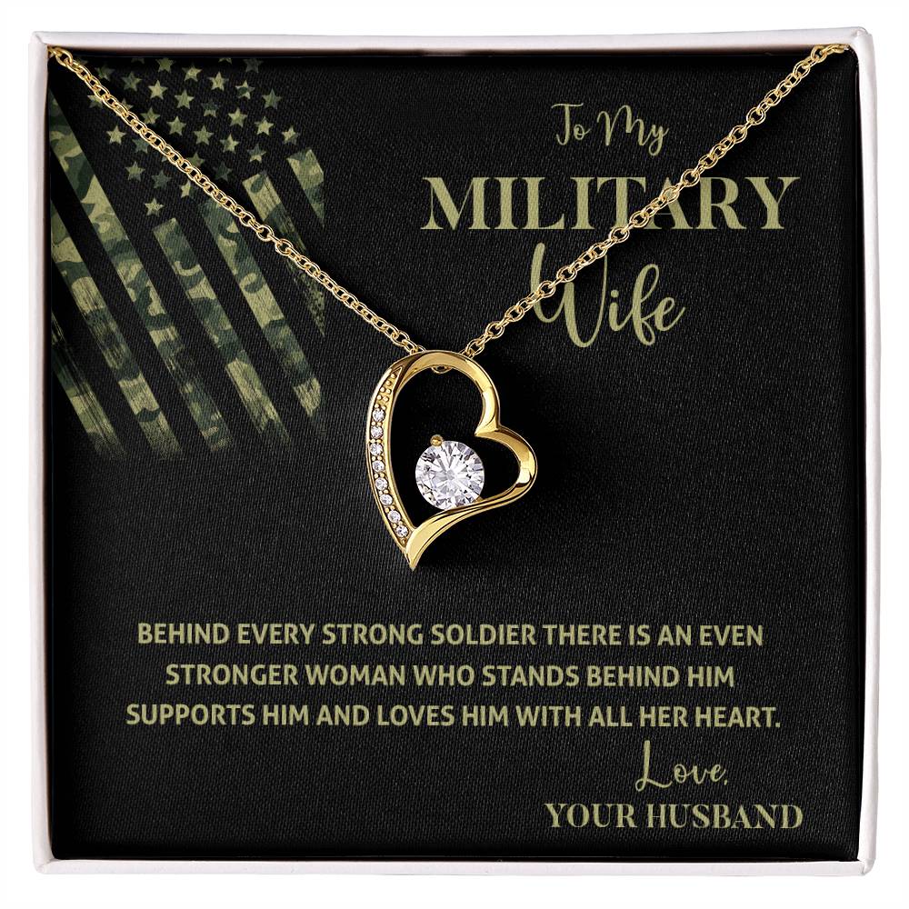 Military Wife Gift from Husband – With Gift Box