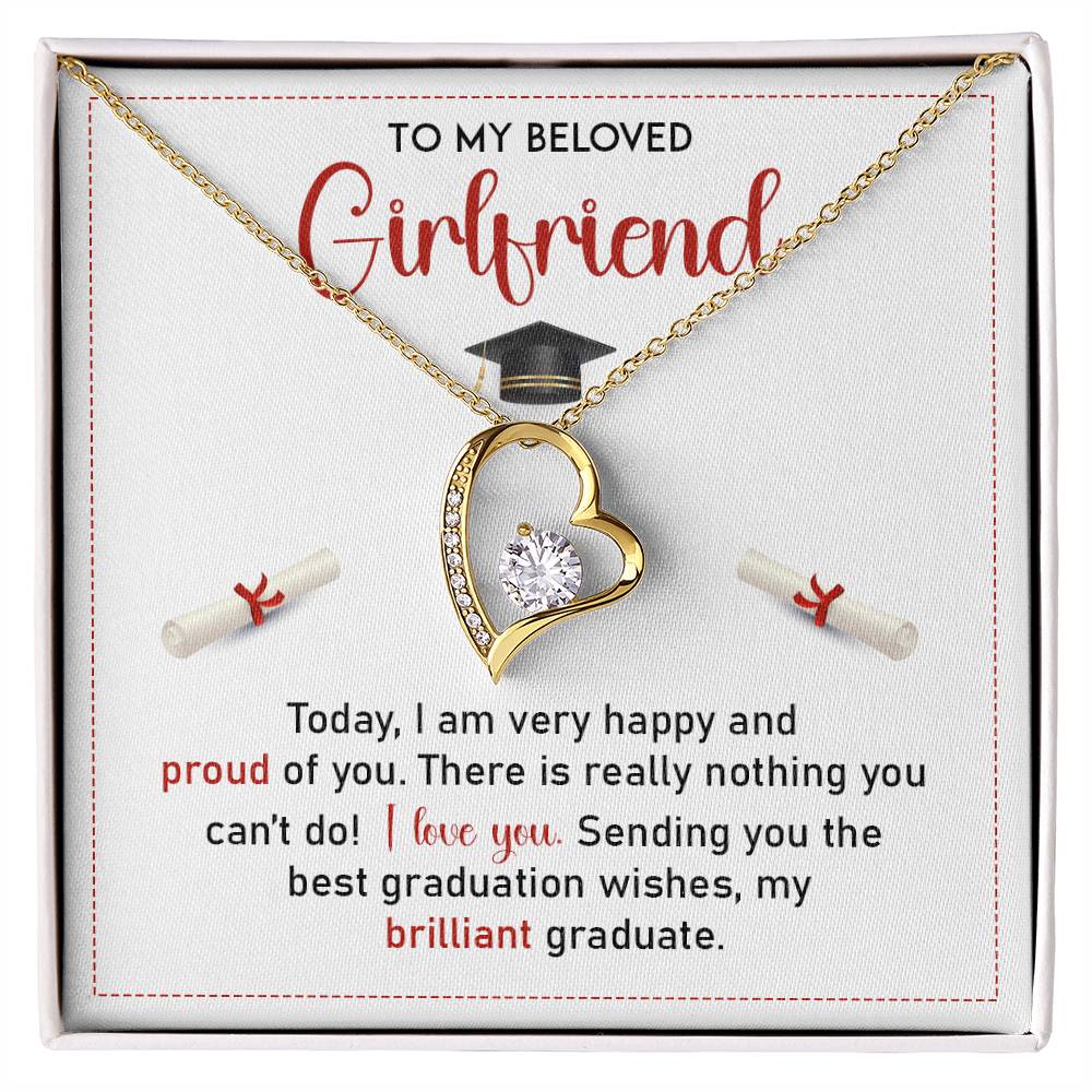 Graduation Gift Necklace for Girlfriend from Boyfriend