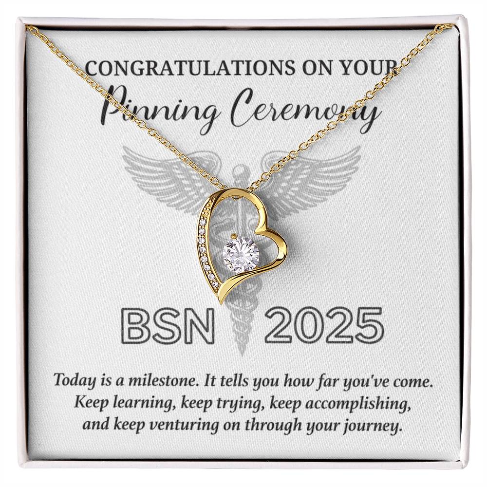 Pinning Ceremony Necklace Gift For Her With Gift Box