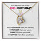 13th Birthday Necklace Gift for Girl – Inspirational Jewelry Box