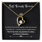 Best Friends Forever, Heartfelt Message With Necklace Happiness Necklace Celebrating Necklace Gift Of True Friendship Thankful For Your Unwavering Support Thank You Necklace Gift My Partner-in-crime Jewelry Forever Valentine Gift