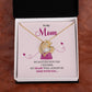 Mom Necklace Gift for Her – With Sweet Message Card