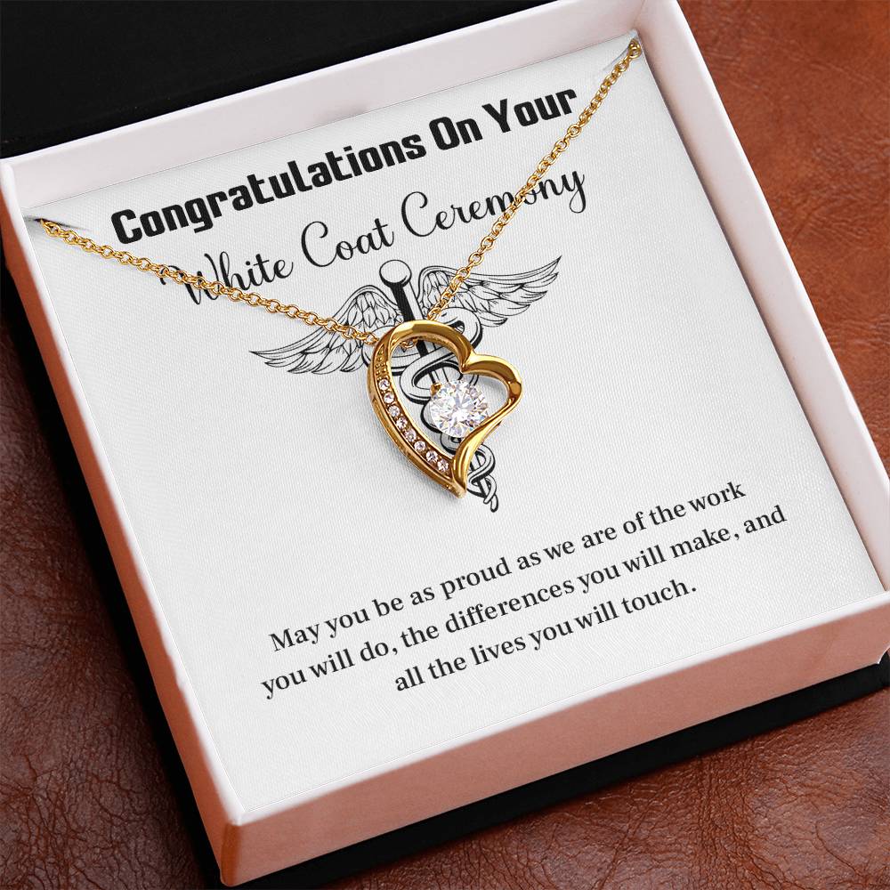 Congratulations On Your White Coat Ceremony You Can Conquer Necklace You Are Amazing Necklace Personal Development Jewelry Motivational Jewelry Gift From Dad Meaningful Gift For Graduates New Chapter Necklace Congratulations Necklace