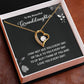 Granddaughter Gift Necklace from Grandma – Message Card