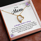 Best Mom Necklace Gift for Mother's Day with Card