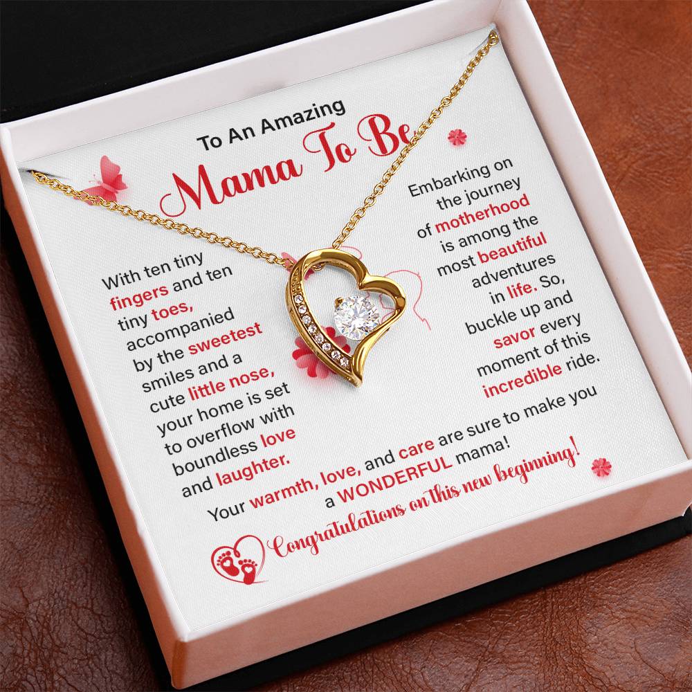 Mama to Be Necklace Gift for Pregnant Women