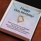 13th Birthday Gift Necklace for Girl – Strength and Love Message Card