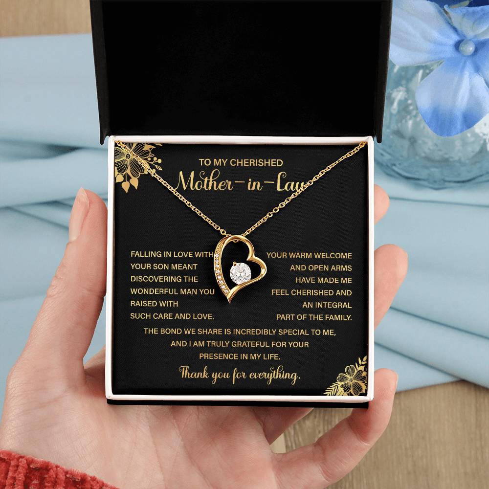 Necklace Gift for Mother-in-Law from Bride