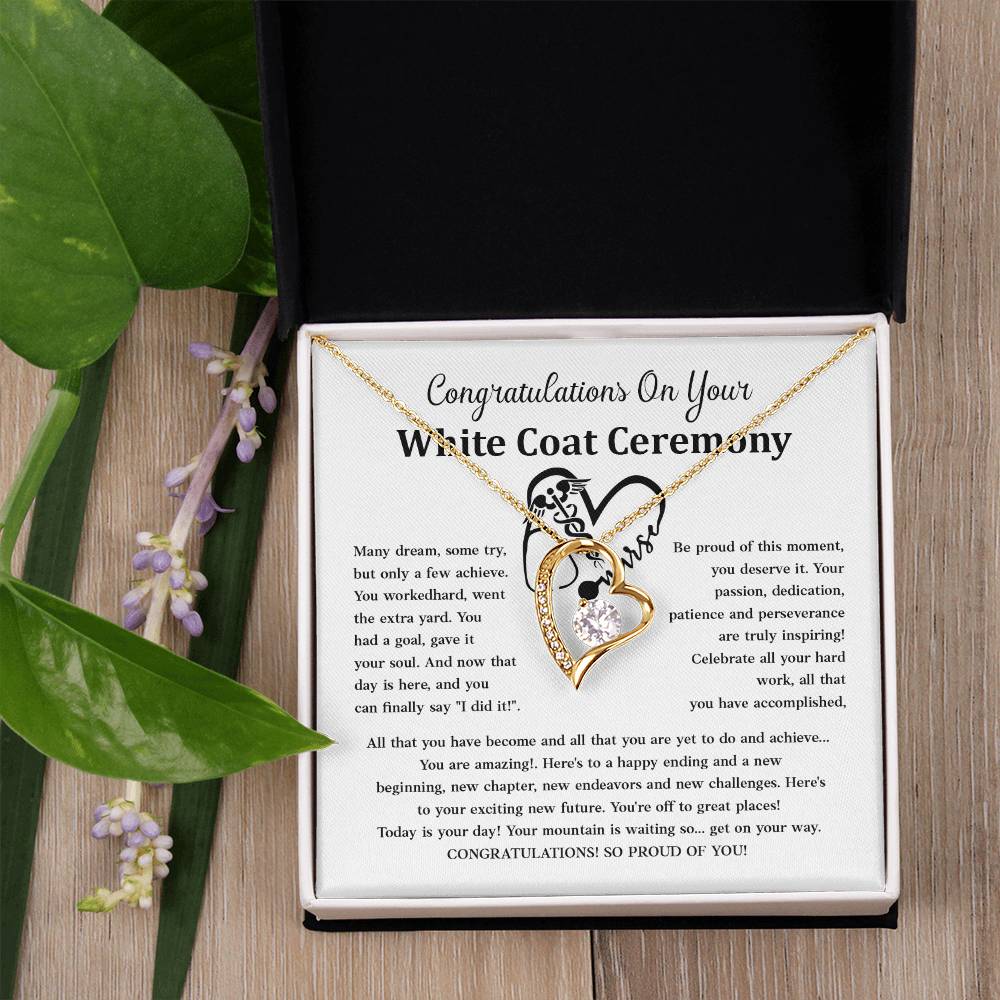 Congratulations On Your White Coat Ceremony You Can Conquer Necklace New Chapter Necklace Personal Growth Jewelry Motivational Jewelry White Coat Ceremony Congratulations Necklace Meaningful Gift For Graduates Emotional Connection Necklace