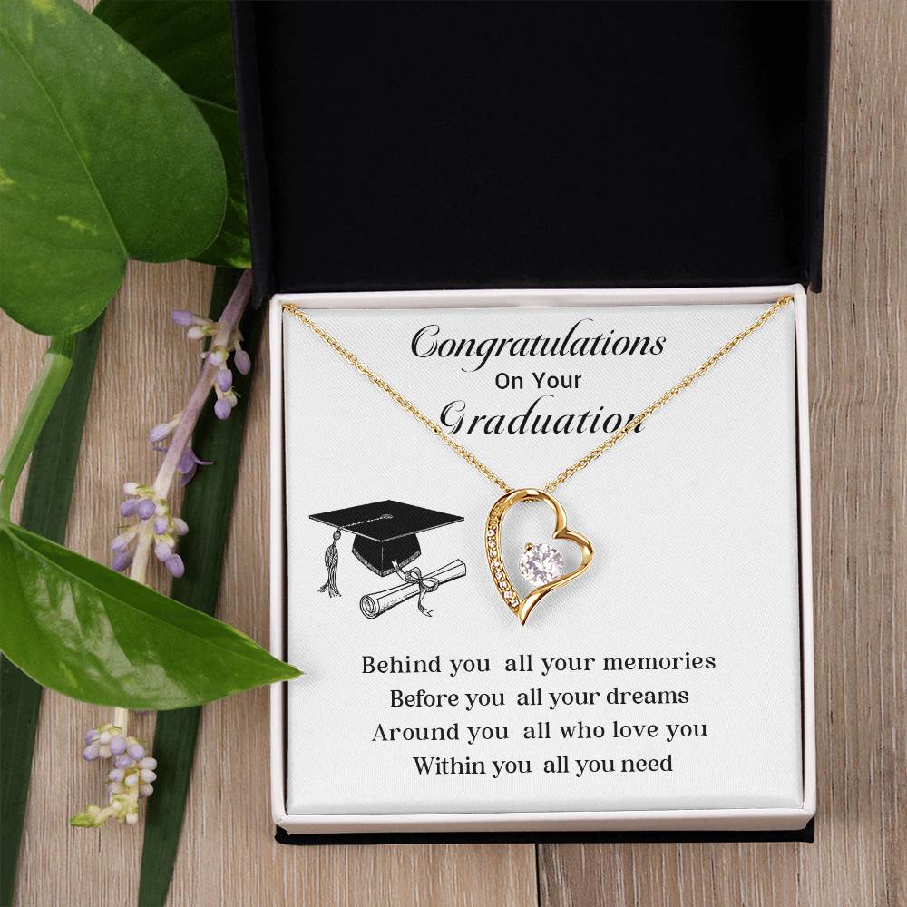 Congratulations On Your Graduation Necklace Graduation Necklace Gift Necklace For Graduate’s Special Day Gift For Graduate’s New Journey Necklace For Graduate’s Memories Gift For Graduate’s Success Emotional Gift For Graduates