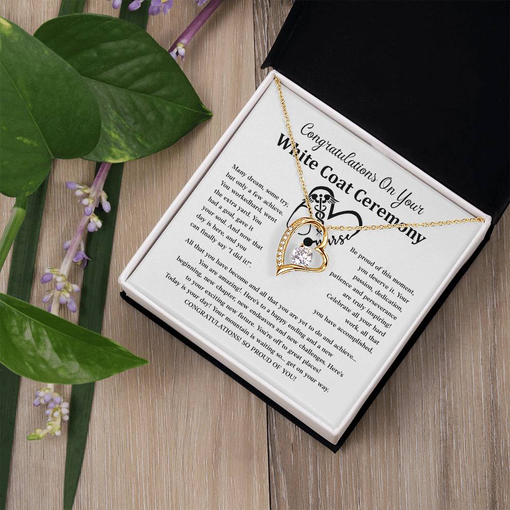 Congratulations On Your White Coat Ceremony You Can Conquer Necklace New Chapter Necklace Personal Growth Jewelry Motivational Jewelry White Coat Ceremony Congratulations Necklace Meaningful Gift For Graduates Emotional Connection Necklace