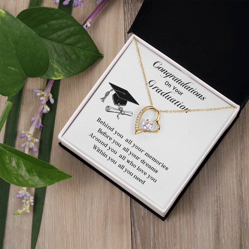 Congratulations On Your Graduation Necklace Graduation Necklace Gift Necklace For Graduate’s Special Day Gift For Graduate’s New Journey Necklace For Graduate’s Memories Gift For Graduate’s Success Emotional Gift For Graduates