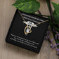 White Coat Ceremony Necklace Gift with Congratulations Card