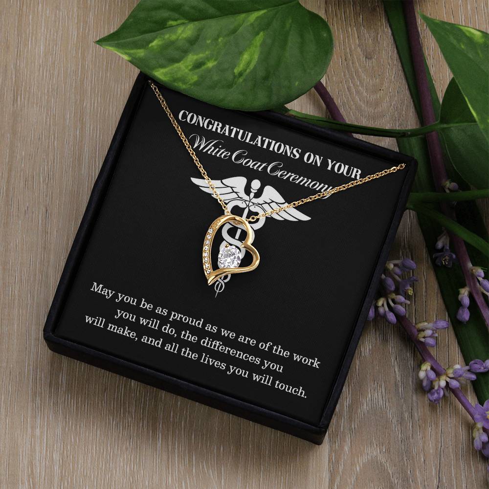 Congratulations On Your White Coat Ceremony You Can Conquer Necklace Enjoy The Journey Necklace Personal Growth Jewelry Motivational Jewelry Meaningful Gift For Graduates Achievements Necklace Congratulations Necklace White Coat Ceremony