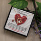 To My  One And Only Valentine's Necklace From The Moment I Saw You, It's Been You, And It Will Always Be You, Forever Heart Necklace With Message Card And Box.