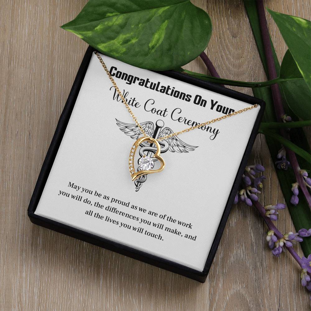 Congratulations On Your White Coat Ceremony You Can Conquer Necklace You Are Amazing Necklace Personal Development Jewelry Motivational Jewelry Gift From Dad Meaningful Gift For Graduates New Chapter Necklace Congratulations Necklace