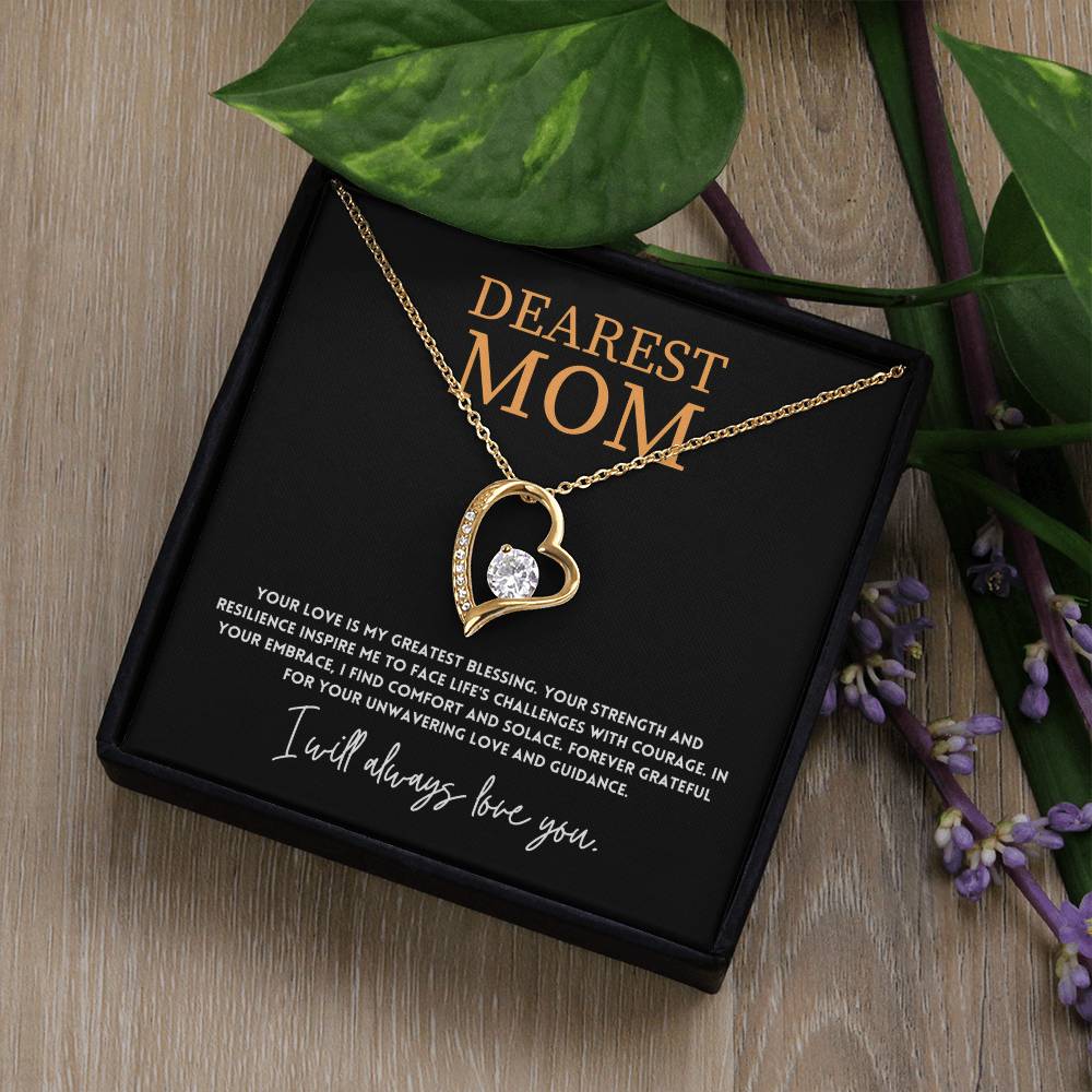 Dearest Mom, Best Necklace Gift For Mother Day Inspirational Necklace Gift Thoughtful Necklace Gift Best Mother’s Day Necklace Gift Jewelry Gift Meaningful Necklace Gift Sentimental Necklace Gift Thoughtful Jewelry