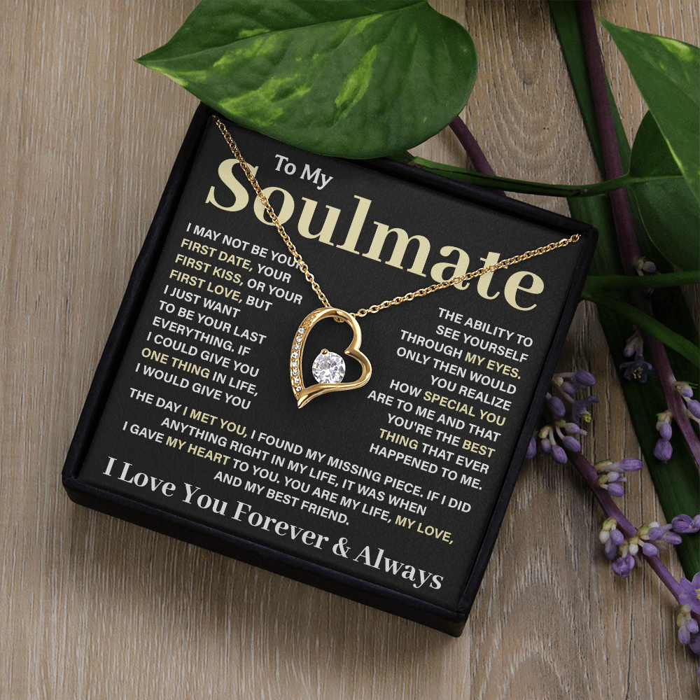 To my soulmate