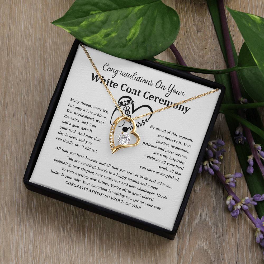 Congratulations On Your White Coat Ceremony You Can Conquer Necklace New Chapter Necklace Personal Growth Jewelry Motivational Jewelry White Coat Ceremony Congratulations Necklace Meaningful Gift For Graduates Emotional Connection Necklace