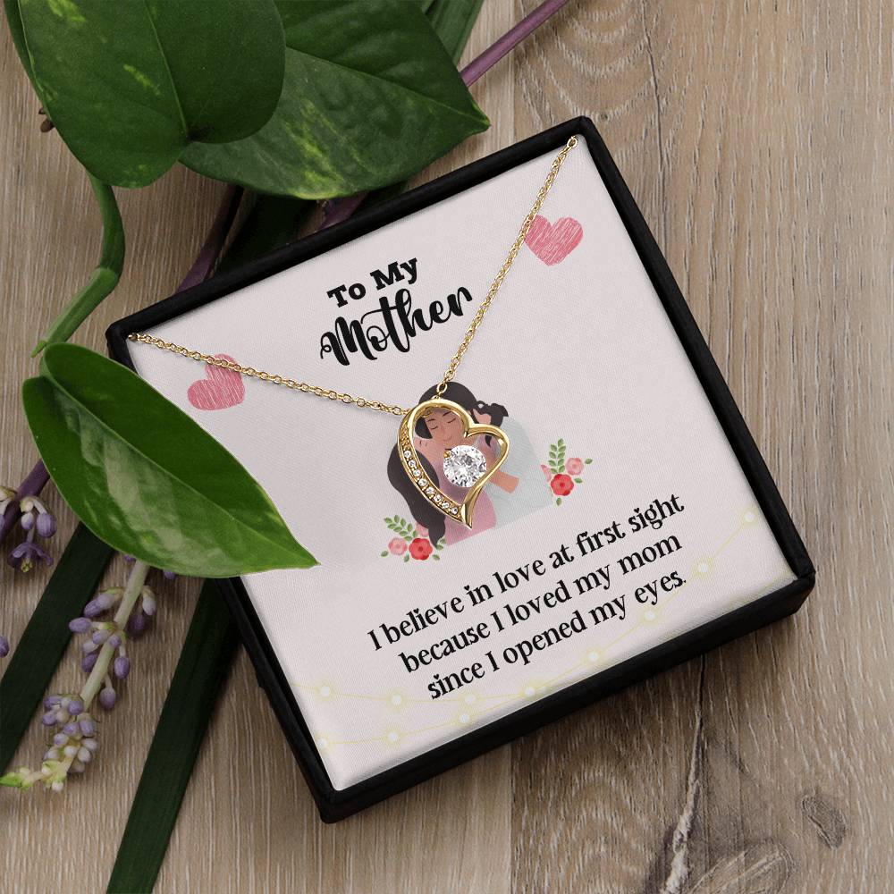 Necklace Gift for Mother – Daughter to Mom Jewelry Box