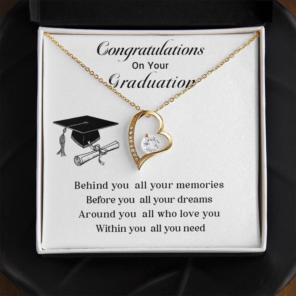 Congratulations On Your Graduation Necklace Graduation Necklace Gift Necklace For Graduate’s Special Day Gift For Graduate’s New Journey Necklace For Graduate’s Memories Gift For Graduate’s Success Emotional Gift For Graduates