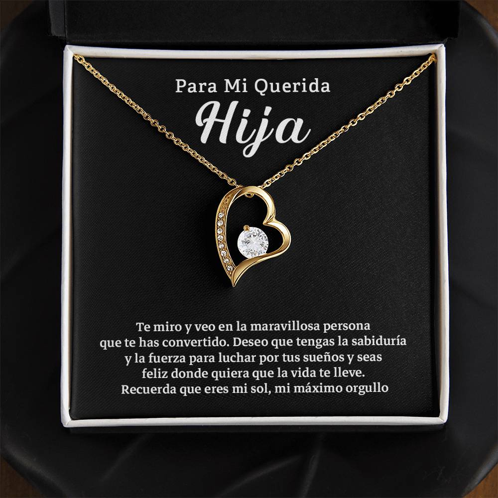 Collar Inspirador Para Mi Querida Hija Regalo Collar Para Hija Collar Sentimental Para Hija Regalo De Orgullo Para Hija Collar De Aliento Para Hija Regalo De Madre A Hija Regalo Especial Para Hija De Mamá Regalo Significativo Para Hija