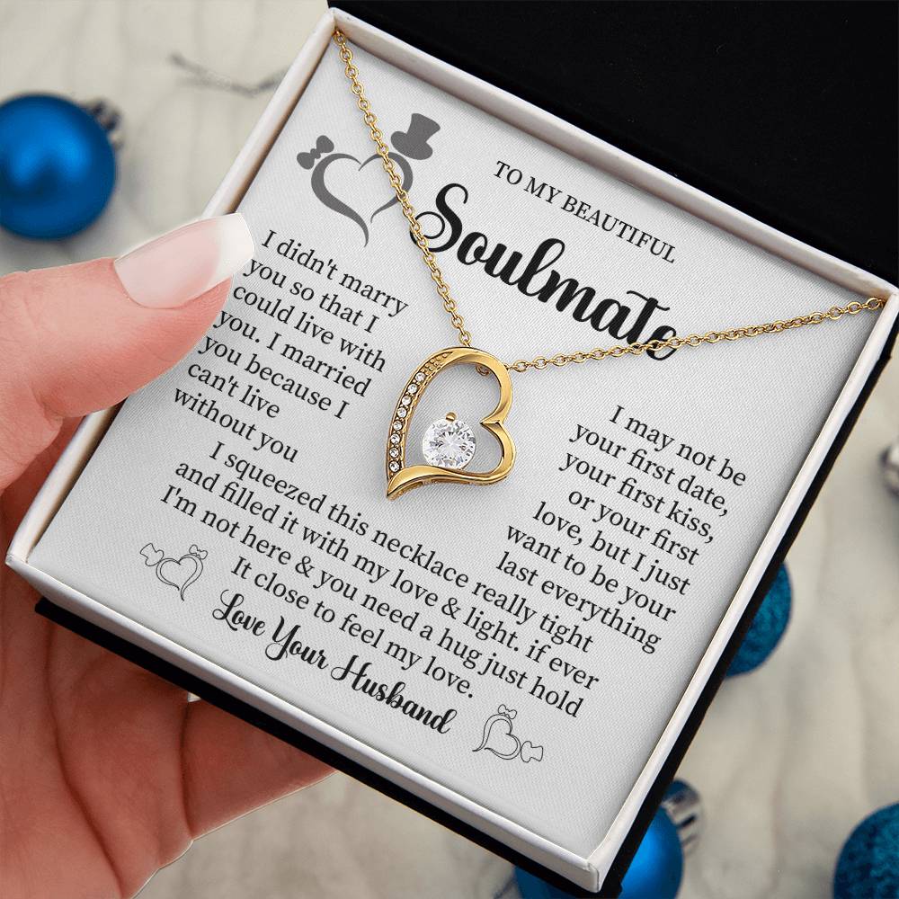 To My beautiful soulmate i didn't marry