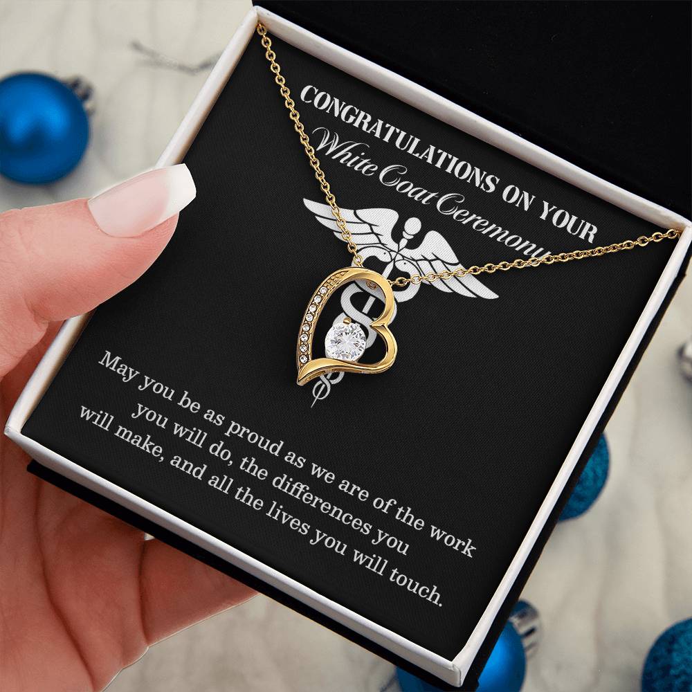 Congratulations On Your White Coat Ceremony You Can Conquer Necklace Enjoy The Journey Necklace Personal Growth Jewelry Motivational Jewelry Meaningful Gift For Graduates Achievements Necklace Congratulations Necklace White Coat Ceremony