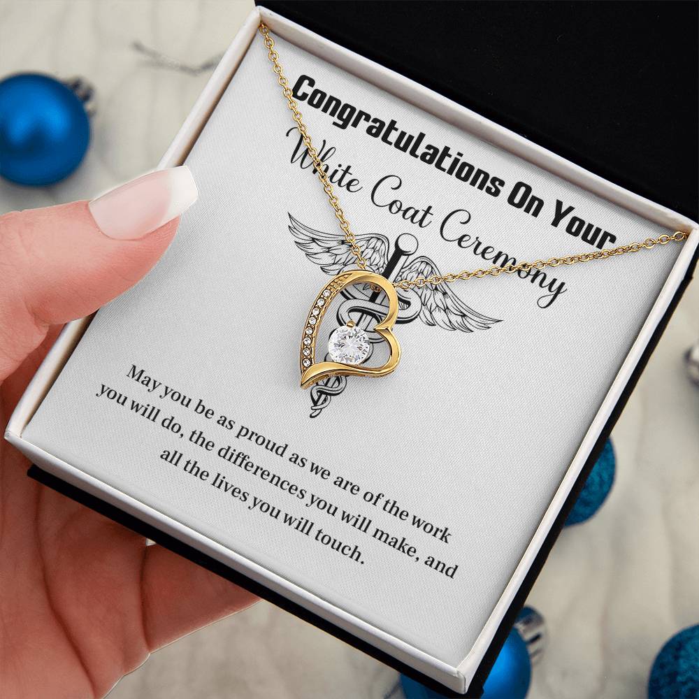 Congratulations On Your White Coat Ceremony You Can Conquer Necklace You Are Amazing Necklace Personal Development Jewelry Motivational Jewelry Gift From Dad Meaningful Gift For Graduates New Chapter Necklace Congratulations Necklace