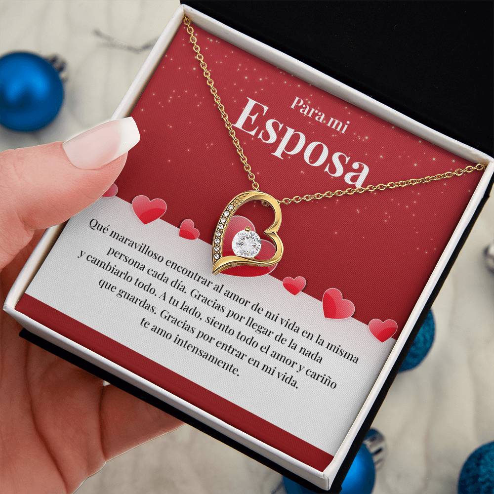 Romantic Spanish Gift for Wife with Message Card