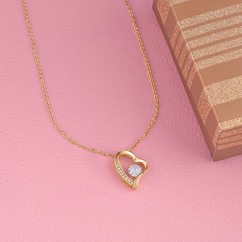 To My Soulmate Necklace Gift- Nothing Can Measure The Depth Of My Love For You, Valentine's Day Soulmate Jewelry With A Meaningful Message Card.