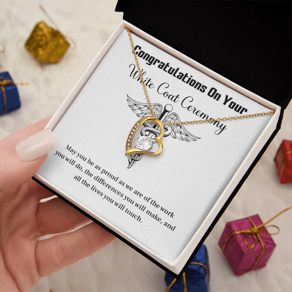 Congratulations On Your White Coat Ceremony You Can Conquer Necklace You Are Amazing Necklace Personal Development Jewelry Motivational Jewelry Gift From Dad Meaningful Gift For Graduates New Chapter Necklace Congratulations Necklace