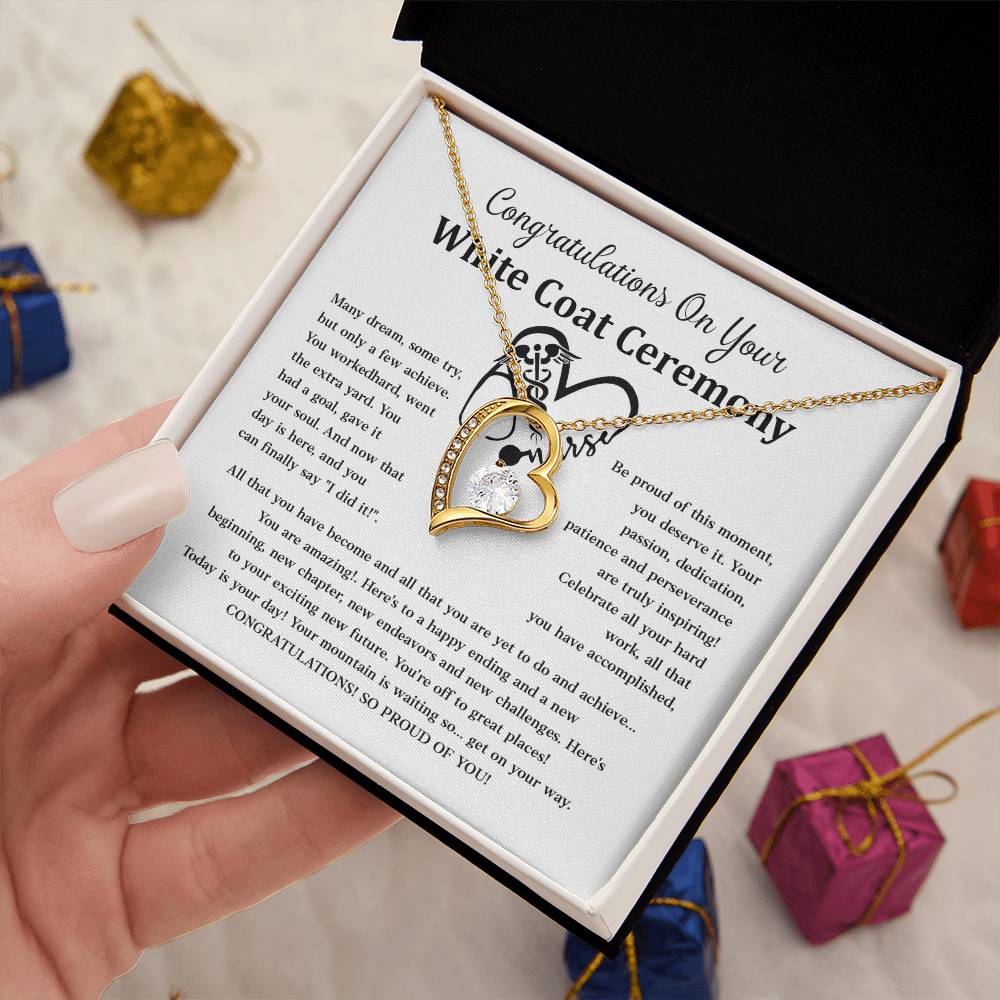 Congratulations On Your White Coat Ceremony You Can Conquer Necklace New Chapter Necklace Personal Growth Jewelry Motivational Jewelry White Coat Ceremony Congratulations Necklace Meaningful Gift For Graduates Emotional Connection Necklace