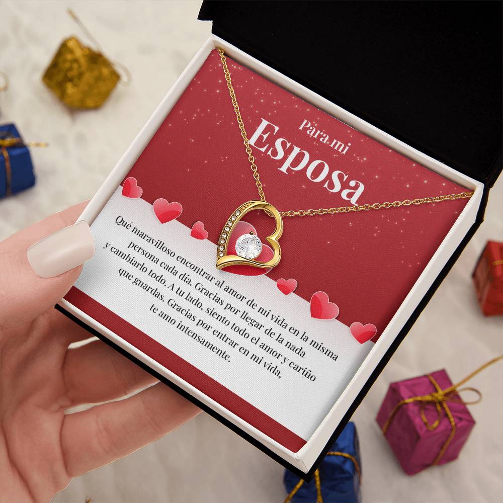 Romantic Spanish Gift for Wife with Message Card