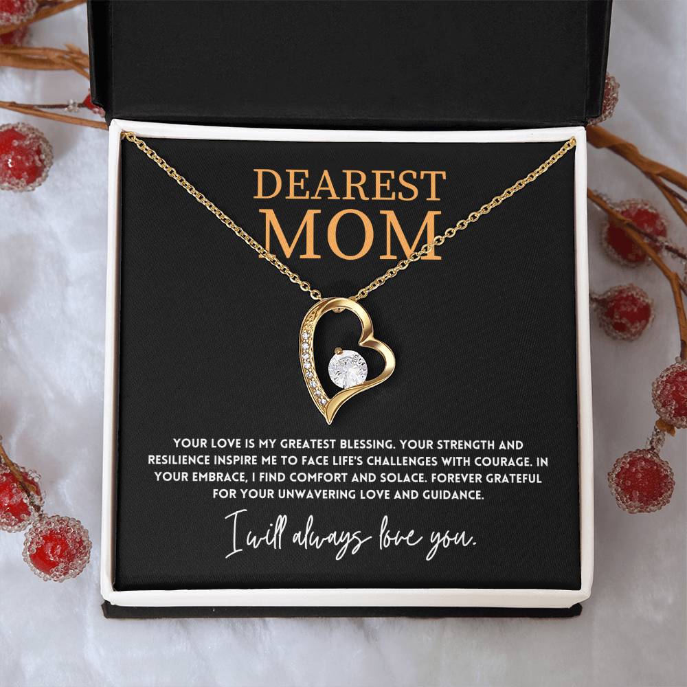 Dearest Mom, Best Necklace Gift For Mother Day Inspirational Necklace Gift Thoughtful Necklace Gift Best Mother’s Day Necklace Gift Jewelry Gift Meaningful Necklace Gift Sentimental Necklace Gift Thoughtful Jewelry