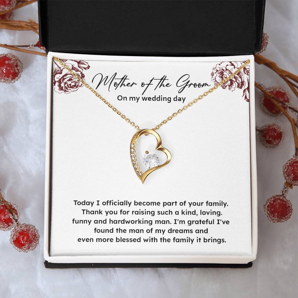 To The Mother Of The Groom On My Wedding Day Mother Of The Groom Gift Wedding Day Gift For Mother-in-law Thank You Gift For Mother Of The Groom Sentimental Gift For Mother Of The Groom