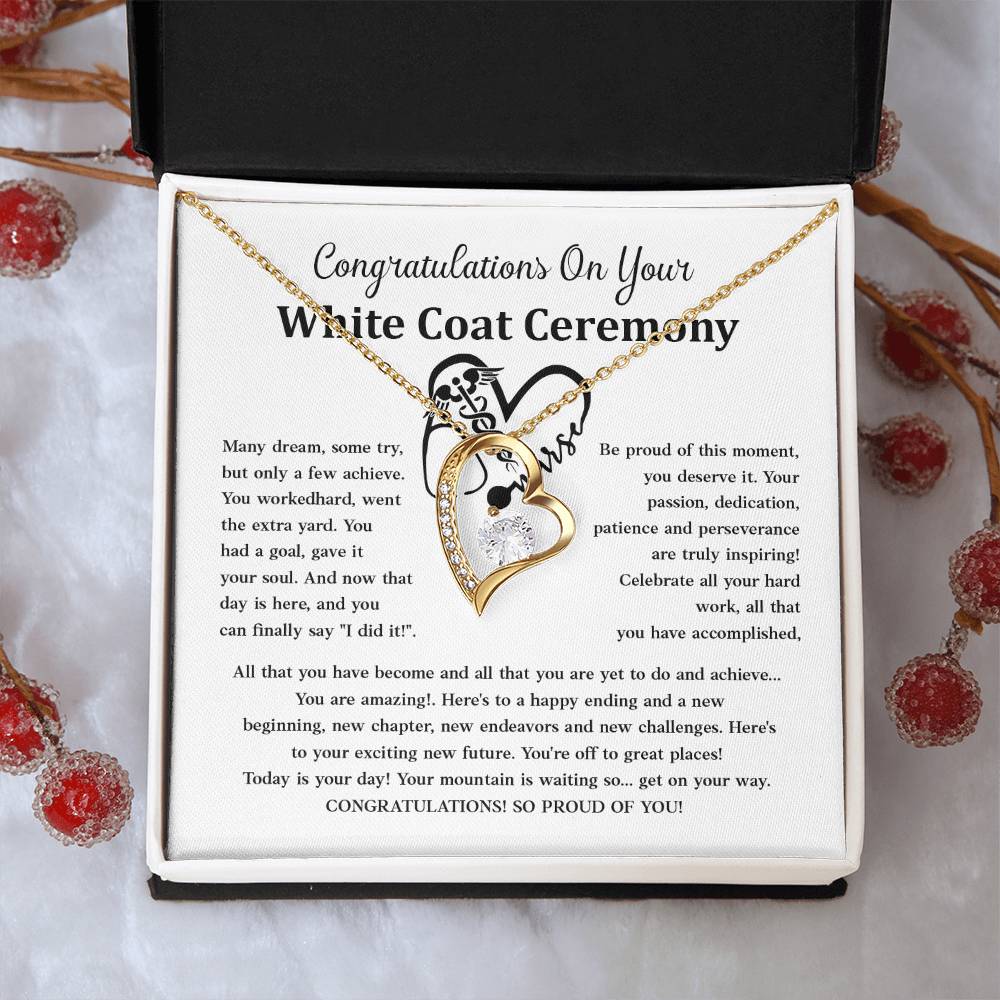 Congratulations On Your White Coat Ceremony You Can Conquer Necklace New Chapter Necklace Personal Growth Jewelry Motivational Jewelry White Coat Ceremony Congratulations Necklace Meaningful Gift For Graduates Emotional Connection Necklace