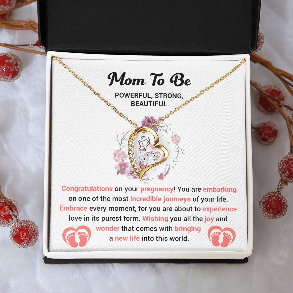 Pregnancy Necklace Gift for Mom To Be