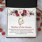Mother of Groom Gift Necklace with Message Card