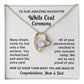 White Coat Ceremony Necklace Gift for Daughter From Parents