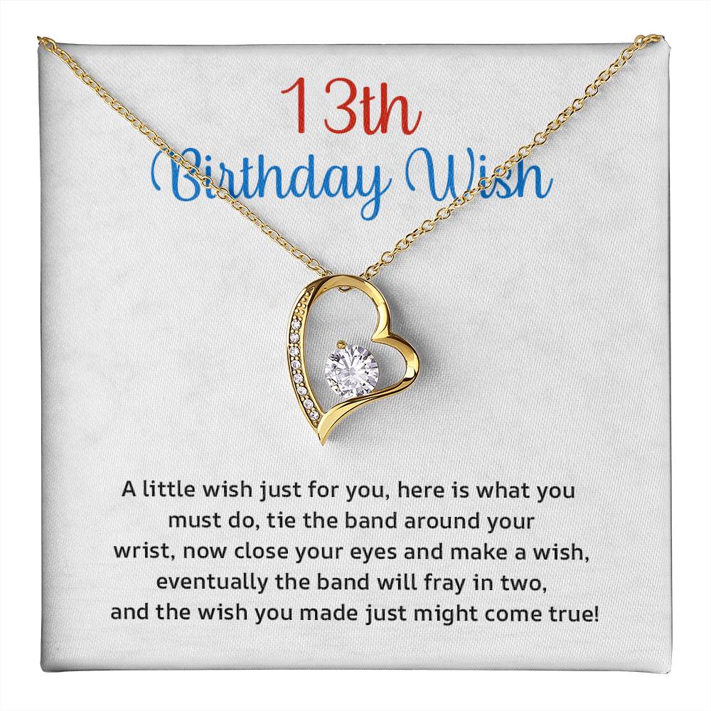 13th Birthday Wish A little wish just.