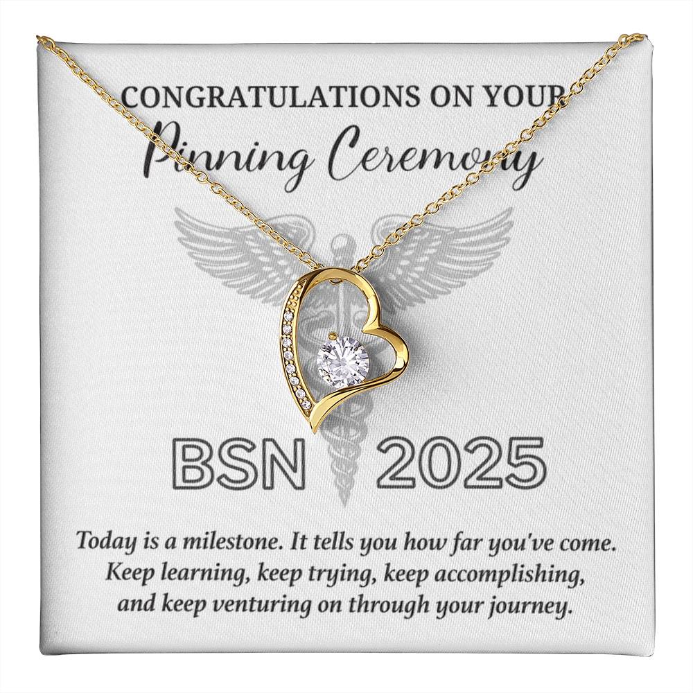 Pinning Ceremony Necklace Gift For Her With Gift Box