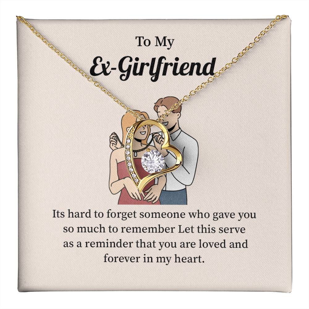 Ex-Girlfriend Necklace Gift – Heart Pendant Keepsake