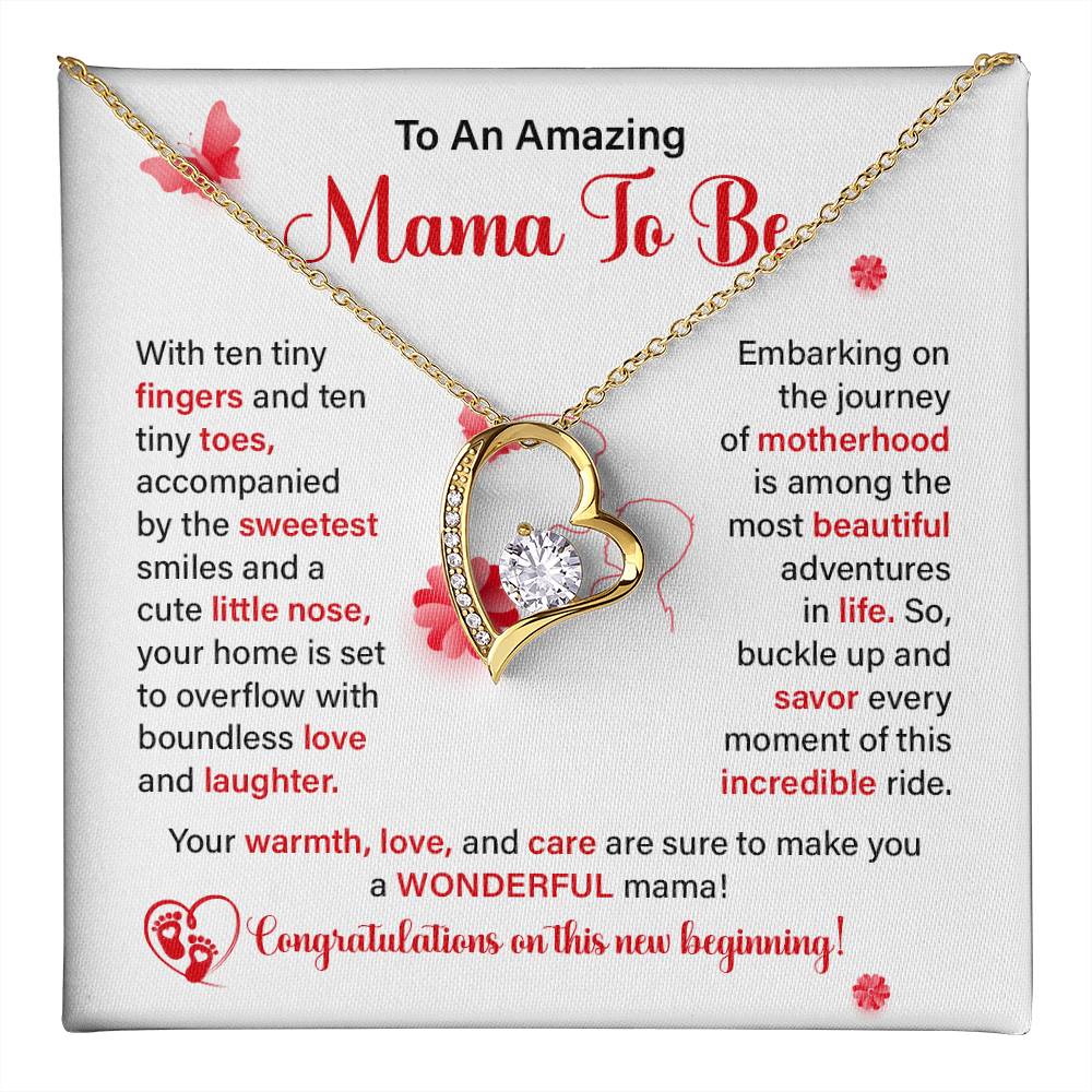 Mama to Be Necklace Gift for Pregnant Women