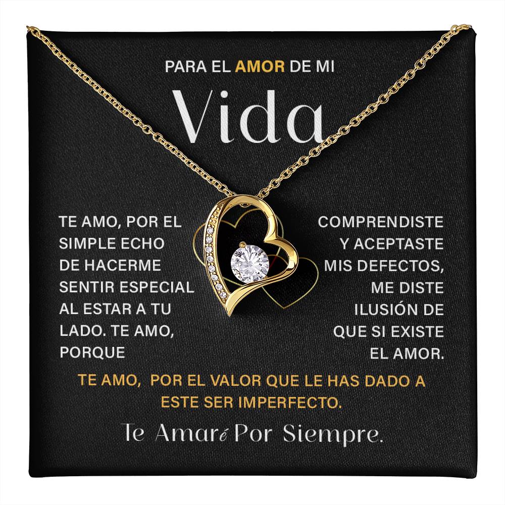 To the Love of My Life Necklace Gift Box